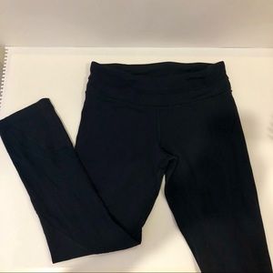 Lululemon cropped black leggings